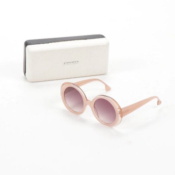 ?ALICE + OLIVIA? Mulholland Sunglasses ~ Blush main image 4